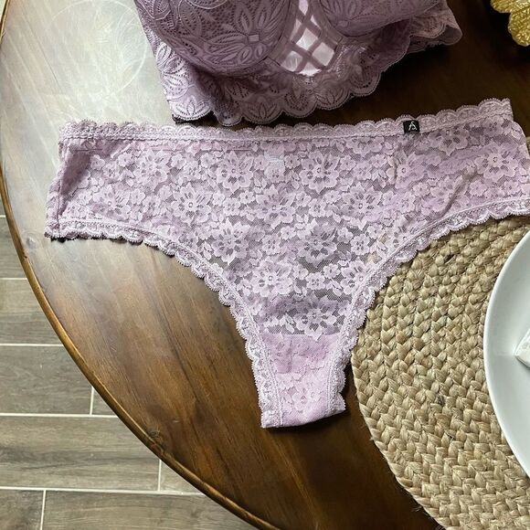 Ashley Stewart Lavender Panties underwear Intimate - Picture 9 of 10